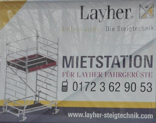 Layher Mietstation